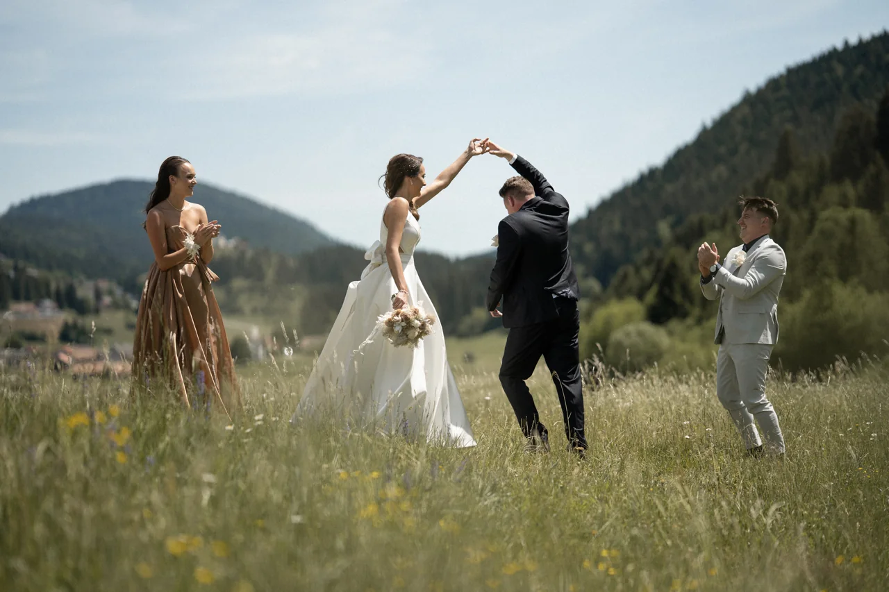 Izbrana poročna fotografija — porocni dan